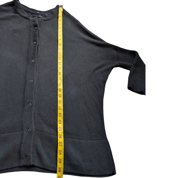 Vetta Capsule The Oversized Sweater Fisherman Chunky Womens XS Cotton Black - Picture 15 of 15